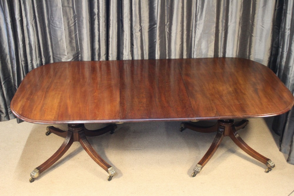 Twin Pedestal Table View VIII
