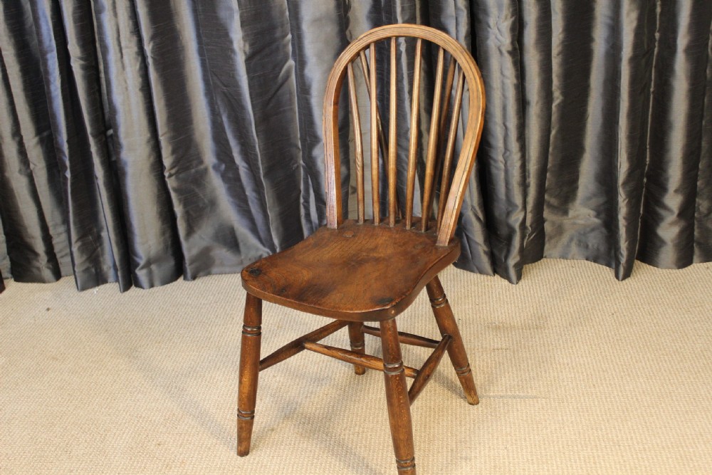 Six Windsor chairs View II