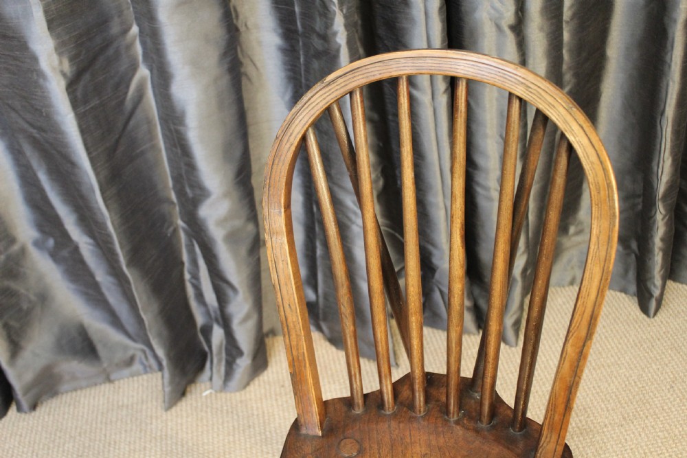 Six Windsor chairs View III