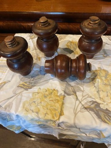 Teak Campaign Chest View VII