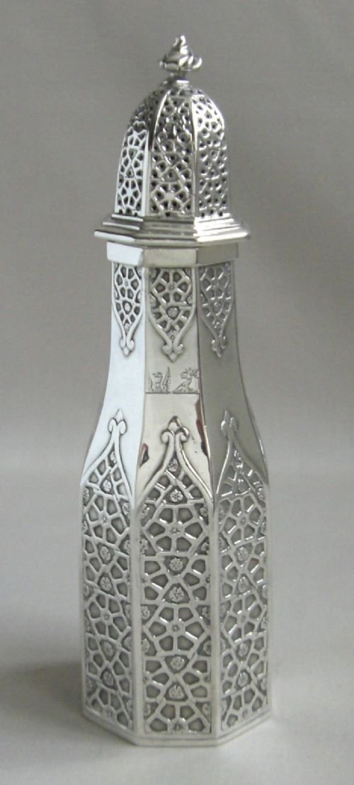 Antique Silver Caster.
