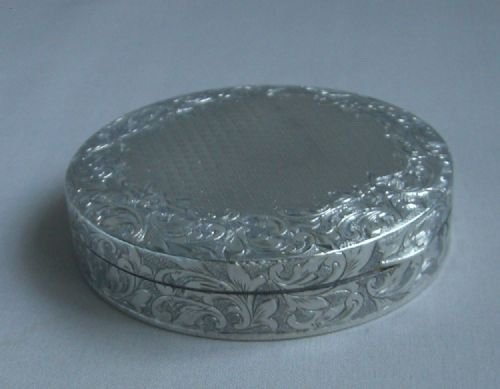 Antique Silver Box.