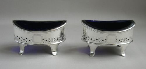 Antique Silver Salts.
