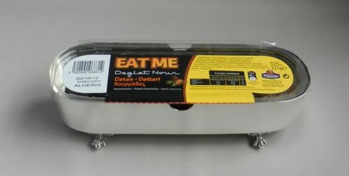 Silver Date Box Stand.