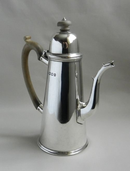 Silver Coffee Pot.