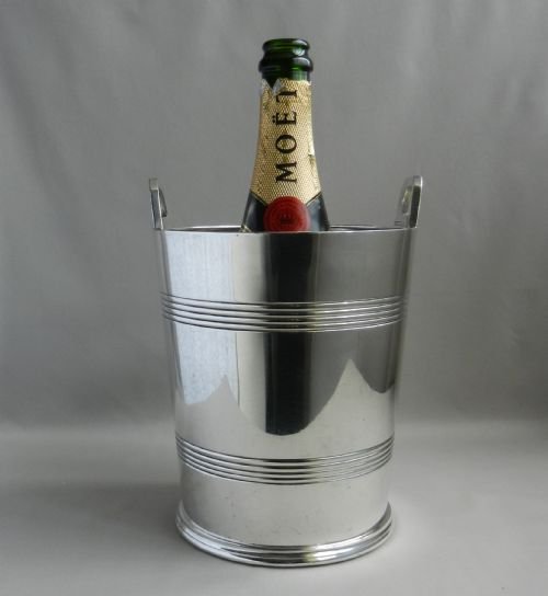 Silverplated Champagne Bucket/wine Cooler.