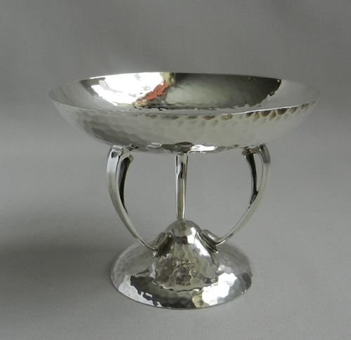 Arts & Crafts Silver Dish.
