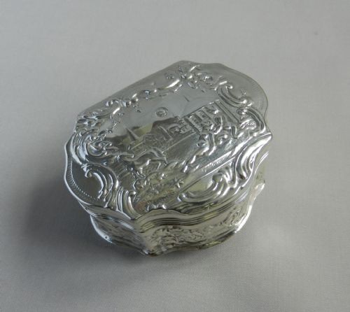 Antique Silver Box.