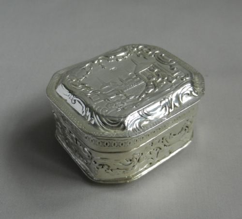 Antique Silver Box.