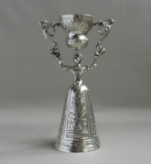 Antique Silver Wager/marriage Cup.