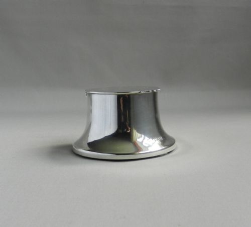 Antique Silver Inkwell.