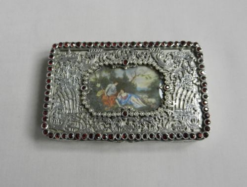 Antique Silver Box.
