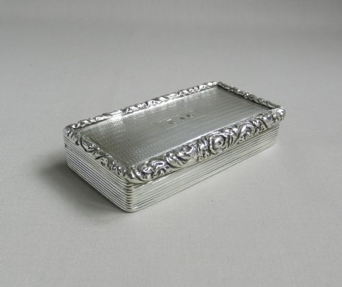 Antique Silver Snuff Box.