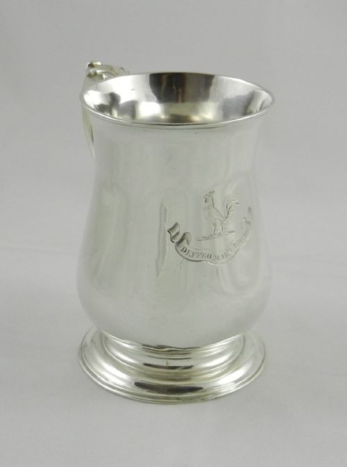 Georgian Silver Mug.