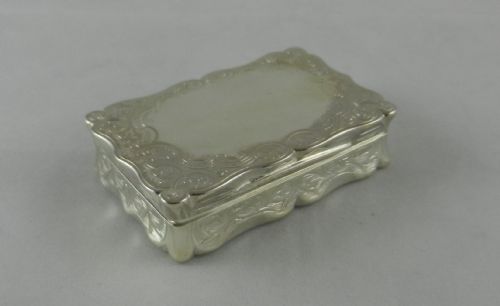 Antique Silver Snuff Box.