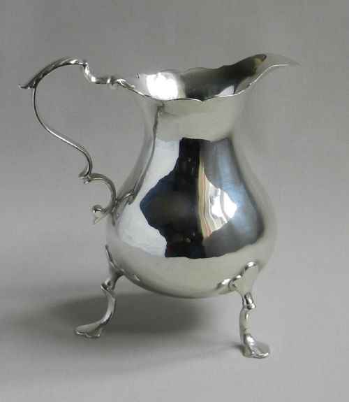 Geo.ii Silver Cream Jug.