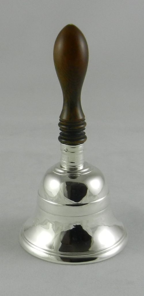 Antique Silver & Ivory Table Bell.