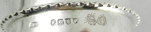 ANTIQUE SILVER TEA CADDY - ADDITIONAL PHOTO 4