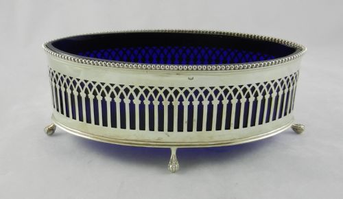 Antique Silver Jardinere
