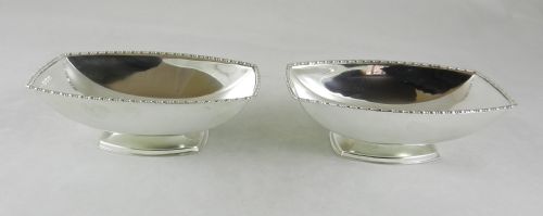 Art Deco Silver Dishes.