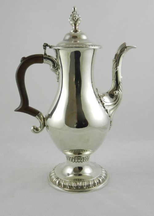 Geo. III Silver Coffee Pot.