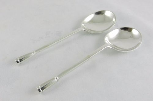 Silver "Golf Club" Spoons.