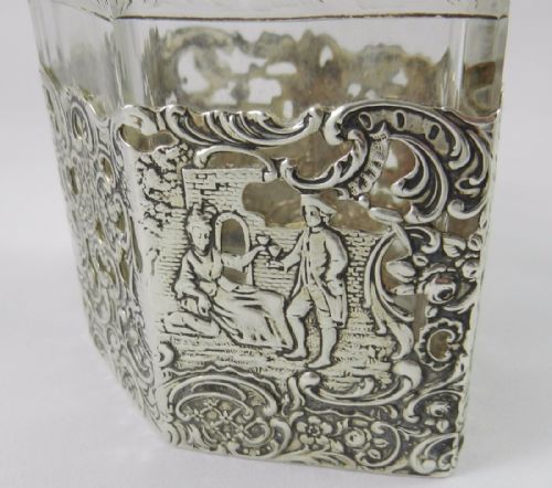 ANTIQUE SILVERMOUNTED WINE JUG - ADDITIONAL PHOTO 6
