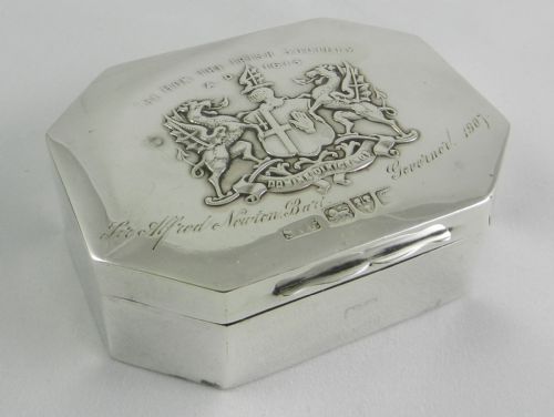 Antique Silver Box of Huge Intrigue.