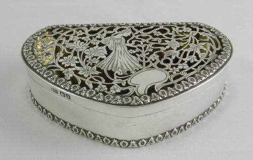 Antique Silver Box.
