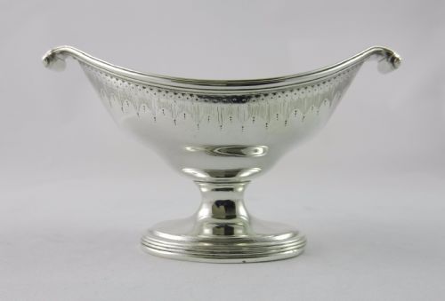 Georgian Silver Sweet Dish.