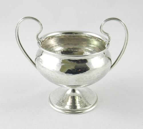 fig 1. Omar Ramsden Silver Bowl.
