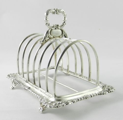 Georgian Silver Toast Rack.