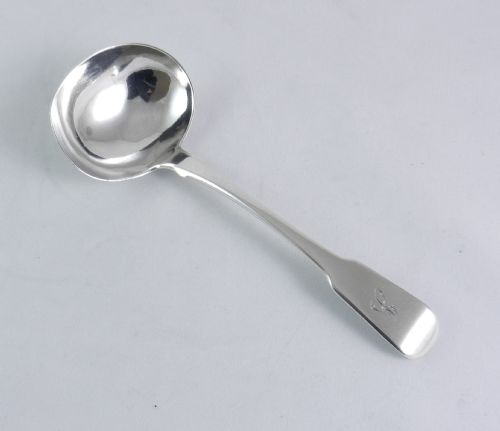 Geo.iii Silver Sauce Ladle.