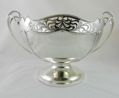 Silver Rose Bowl.