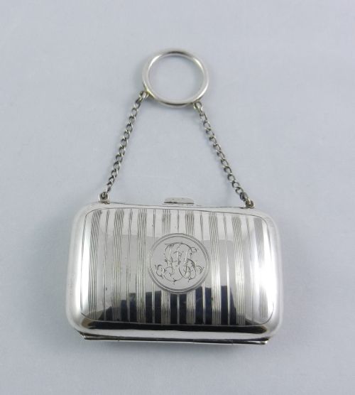Antique Silver Purse.