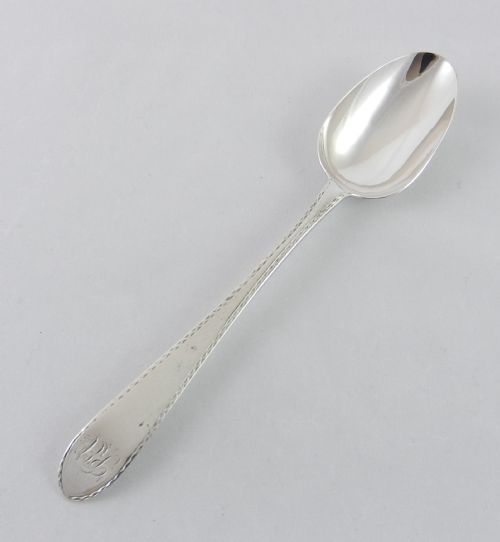 Antique Irish Silver Spoon.