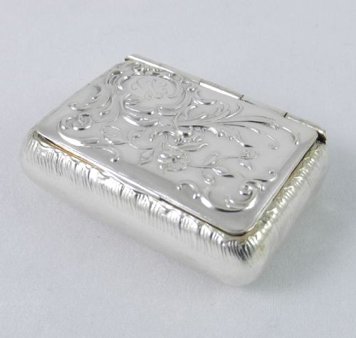 Antique Silver Snuff Box.