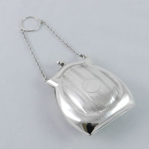 Antique Silver Purse.