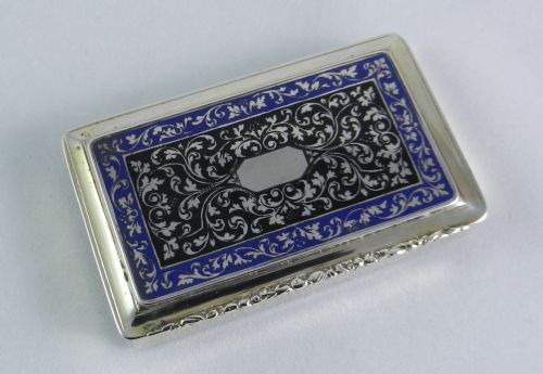 Antique Austrian Silver Box.