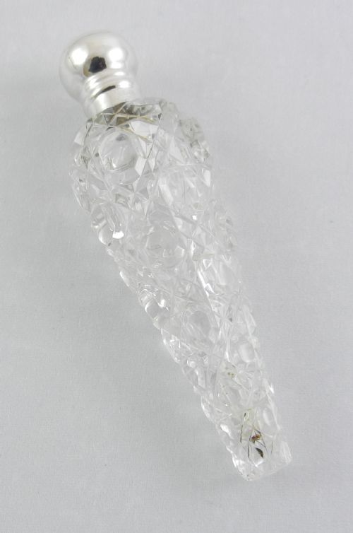 Antique Silver-mounted Scent Bottle.