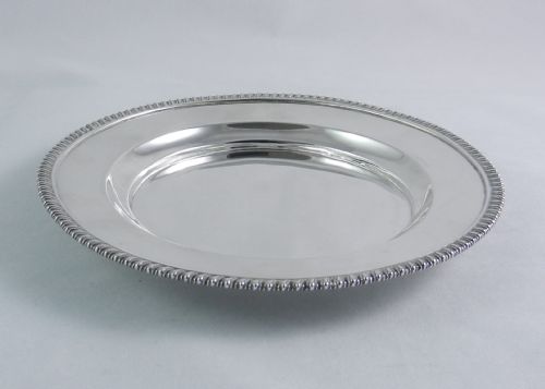 Georgian Silver Wine Coaster.