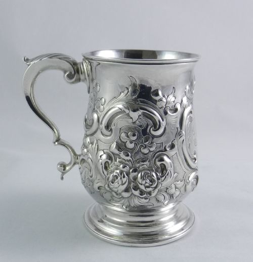Geo.iii Silver Mug.
