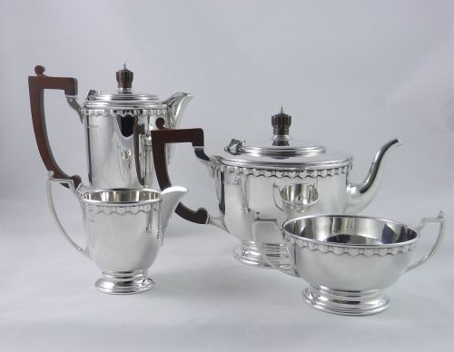 Silver "Sixties" Tea Set.