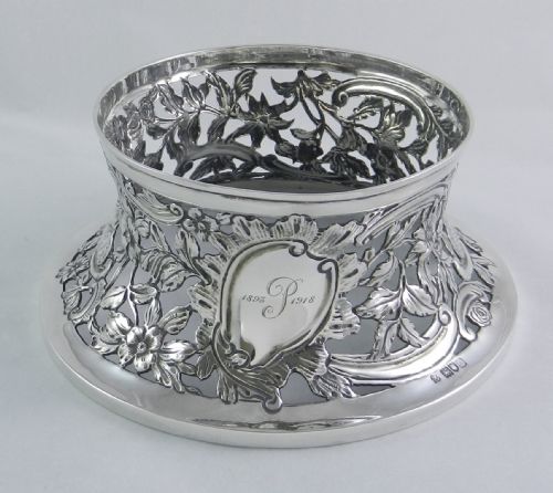 Antique Silver Dish Ring.