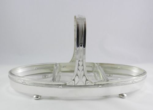 Wmf Silverplated Hors De Ouevres Dish.