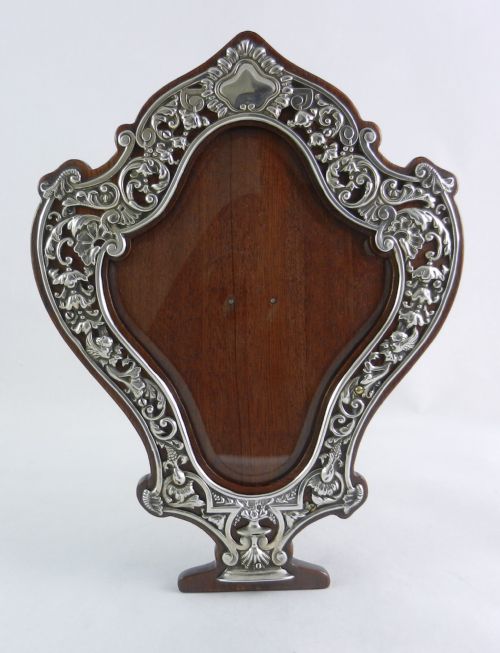 Antique Silver Photograph Frame.