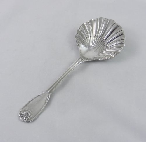Antique Silver Fruit Spoon.