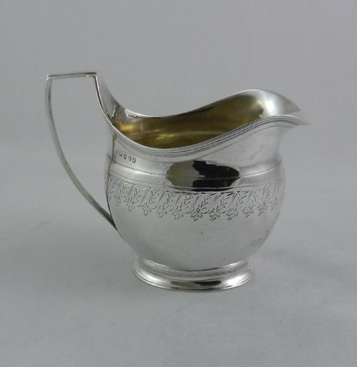 Georgian Silver Cream Jug.