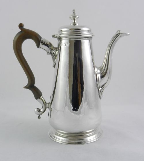 Geo.ii Silver Coffee Pot,