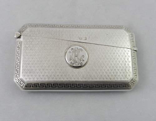 Silver Card Case.
